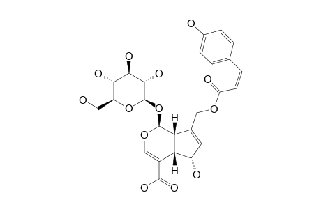 10-O-CIS-PARA-COUMAROYLDESACETYLASPERULOSIDE