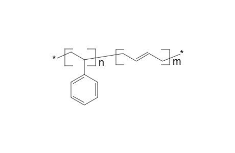 Poly(styrene-co-butadiene), 53.5% styrene