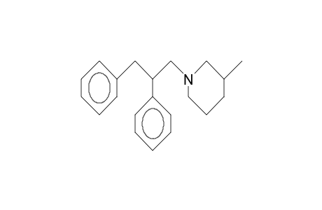 1-(2,3-Diphenylpropyl)-3-methylpiperidine