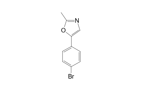 5-p-Bromophenyl-2-methyloxazole