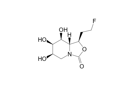 1-(2-Fluoroethyl)-1,5,6,7,8,8a-hexahydro-6,7,8-trihydroxy-3H-oxazolo[3,4-a]pyridin-3-one