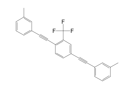 1,4-Bis(m-tolylethynyl)-2-(trifluoromethyl)benzene