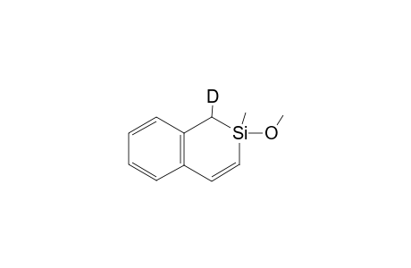 1-Deuterio-2-methoxy-2-methyl-2-sila-1,2-dihydronaphthalene