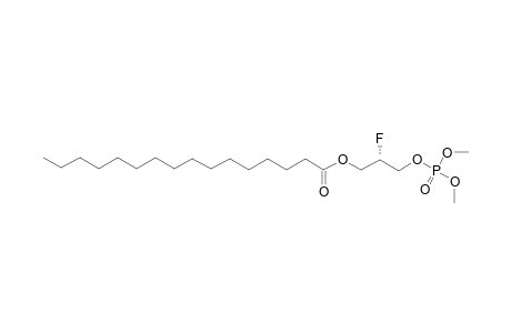 1-PHOSPHO-2-(S)-FLUORINE-3-(PALMITOYL)-PROPANE-1,3-DIOL-DIMETHYLESTER