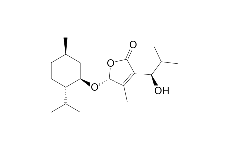 (5R)-3-[(1R)-1-Hydroxy-2-methylpropyl]-5-{[(1R,2S,5R)-2-isopropyl-5-methylcyclohexyl]oxy}-4-methylfuran-2(5H)-one