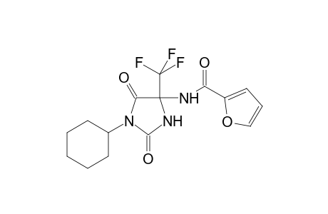 Furan-2-carboxylic acid, (1-cyclohexyl-2,5-dioxo-4-trifluoromethylimidazolidin-4-yl)amide