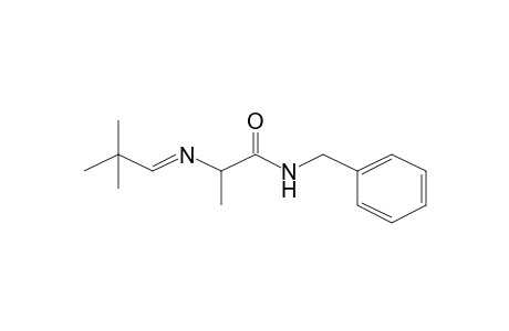 N-Benzyl-2-(2,2-dimethylpropylideneamino)propionamide