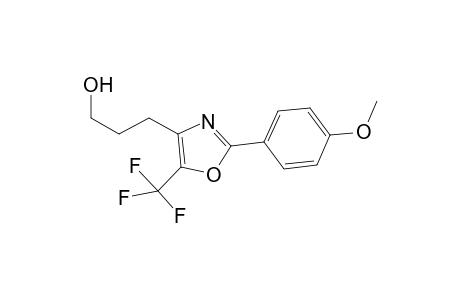 3-[2-(4-Methoxyphenyl)-5-trifluoromethyloxazol-4-yl)propanol