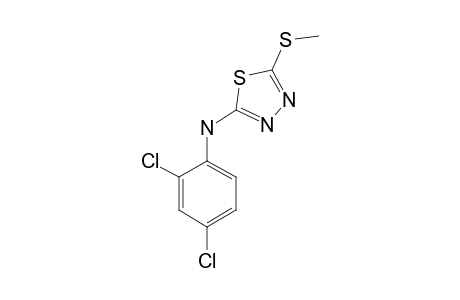 2-(2,4-dichloroanilino)-5-(methylthio)-1,3,4-thiadiazole