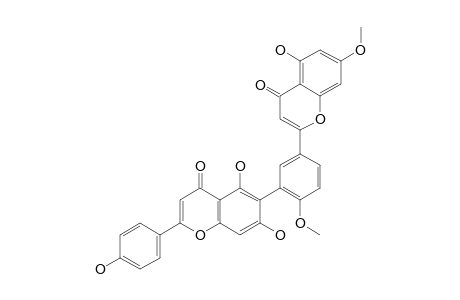 ROBUSTAFLAVONE-7,4'-DIMETHYLETHER