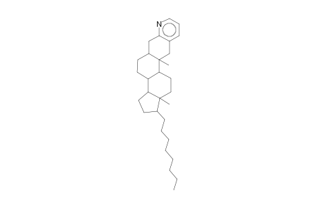 Pyrido[3,2-b]androst-2-ene, 17-octyl-