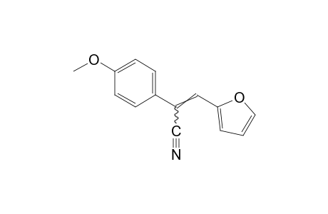 alpha-(p-methoxyphenyl)-2-furanacrylonitrile