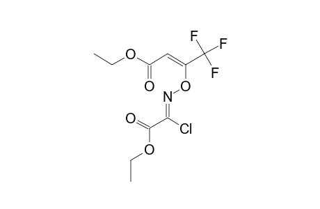 ETHYL-(Z,Z)-3-(((CARBETHOXY)-CHLOROMETHYLENE)-AMINO)-OXY-4,4,4-TRIFLUORO-BUTENOATE