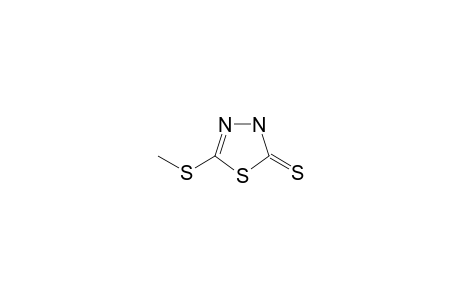 5-Methylthio-1,3,4-thiadiazole-2-thiol