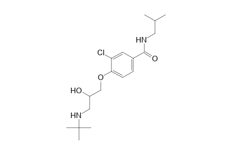 4-[3-(tert-butylamino)-2-hydroxypropoxy]-3-chloro-N-isobutylbenzamide