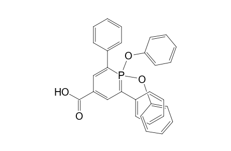 Phosphorin, 4-carboxy-1,1-dihydro-1,1-diphenoxy-2,6-diphenyl-