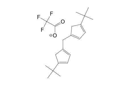 2-TERT.-BUTYL-6-(4-TERT.-BUTYLCYCLOPENTADIENYL)-1H-PENTAFULVENIUM-TRIFLUOROACETATE