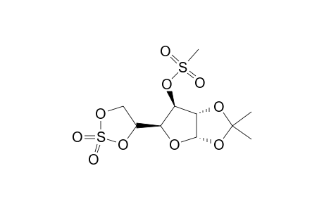 1,2-0-ISOPROPYLIDENE-3-0-MESYL-ALPHA-D-GLUCOFURANOSE-5,6-CYCLIC-SULFATE