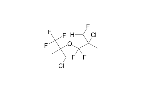 (1-TRIFLUOROMETHYL-1-CHLOROMETHYLETHYL)(1,1-DIFLUORO2-CHLORO-2-FLUOROMETHYLPROPYL)ETHER