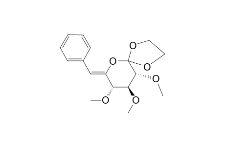 1,6-Dideoxy-1,1-ethylenedioxy-2,3,4-tri-O-methyl-6-phenyl-D-xylo-hex-5-enopyranose