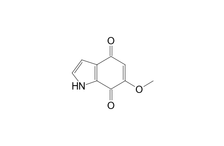 6-methoxy-1H-indole-4,7-quinone