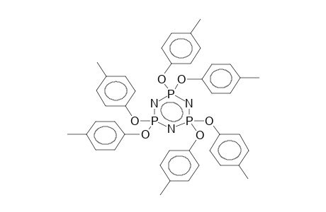 1,3,5,2,4,6-Triazatriphosphorine, 2,2,4,4,6,6-hexahydro-2,2,4,4,6,6-hexakis(4-methylphenoxy)-