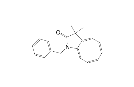 1-BENZYL-3,3-DIMETHYL-1H-CYCLOOCTA-[B]-PYRROL-2(3H)-ONE