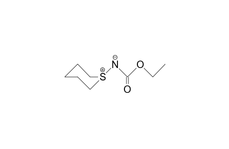 N-(thian-1-ylidene)carbamic acid ethyl ester