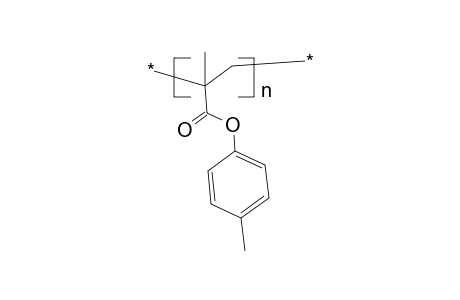 Poly(p-cresyl methacrylate)