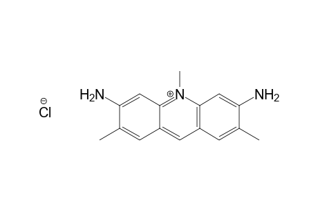 Acridinium, 3,6-diamino-2,7,10-trimethyl-, chloride