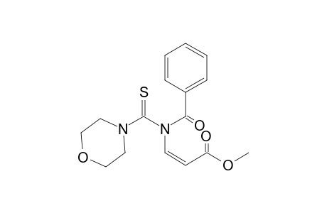 (Z)-METHYL-3-[BENZOYL-(MORPHOLIN-4-YLCARBOTHIOYL)-AMINO]-2-PROPENOATE