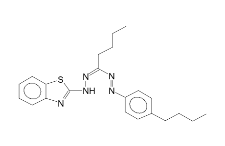 1-(4-BUTYLPHENYL)-3-BUTYL-5-(2-BENZOTHIAZOLYL)-FORMAZAN