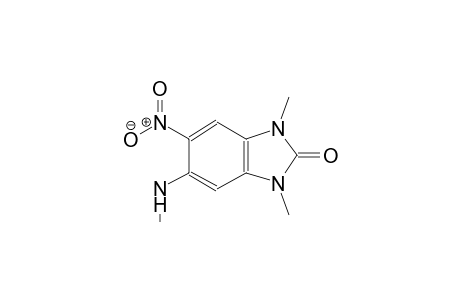 2H-benzimidazol-2-one, 1,3-dihydro-1,3-dimethyl-5-(methylamino)-6-nitro-