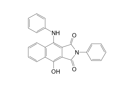 1-anilino-4-hydroxy-N-phenyl-2,3-naphthalenedicarboximide