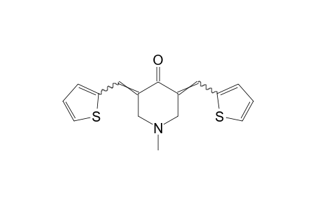 3,5-di-2-thenylidene-1-methyl-4-piperidone