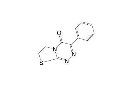 6,7-dihydro-3-phenyl-4H-thiazolo[2,3-c]-as-triazin-4-one