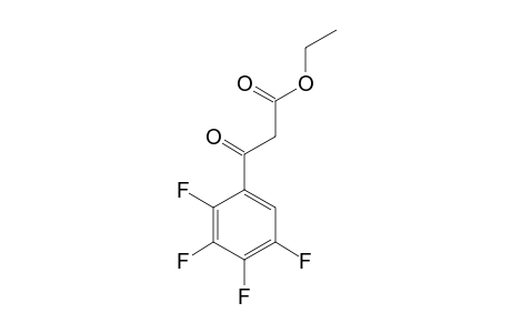 3-Oxo-3-(2,3,4,5-tetrafluorophenyl)propionic acid, ethyl ester