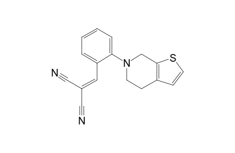 [[2-(4,5,6,7-TETRAHYDRO-THIENO-[2.3-C]-PYRIDIN-6-YL)-PHENYL]-METHYLENE]-PROPANE-DINITRILE