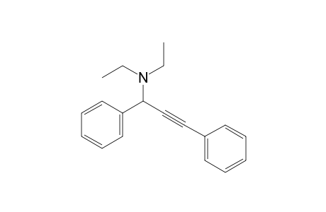 1,3-Diphenylprop-2-ynyl(diethyl)amine