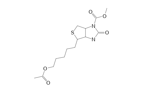 1'-N-CARBOMETHOXY-BIOTINYL-ACETATE