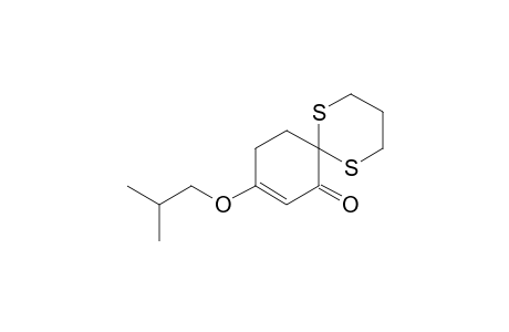 9-Isobutyoxy-1,5-dithiaspiro[5.5]undec-8-en-7-one