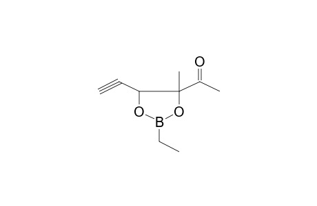 1-(2-Ethyl-5-ethynyl-4-methyl-1,3,2-dioxaborolan-4-yl)ethanone