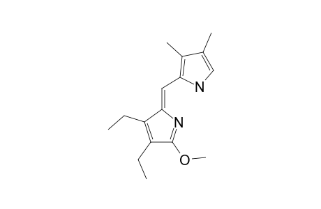 2,3-DIETHYL-7,8-DIMETHYL-(11H)-DIPYRRIN-1-OL-METHYLETHER