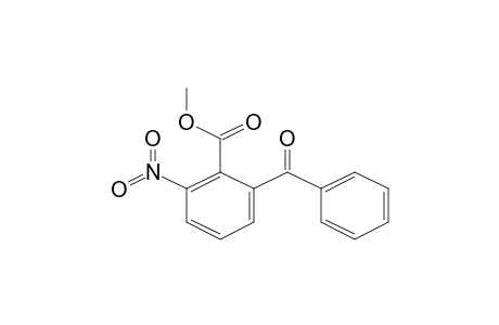 2-Benzoyl-6-nitrobenzoic acid, methyl ester