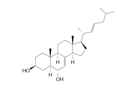 (22E)-5.alpha.-Cholesta-7,22-diene-3.beta.,6.alpha.-diol