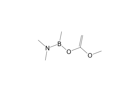 B(CH3)(NME2)OC(=CH2)OME