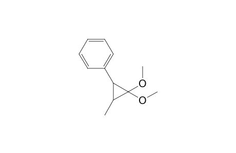 1,1-Dimethoxy-2-methyl-3-phenylcyclopropane isomer