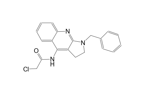 Acetamide, 2-chloro-, N-(2, 3-dihydro-1-benzylpyrrolo[2, 3-b]quinolin-4-yl)-