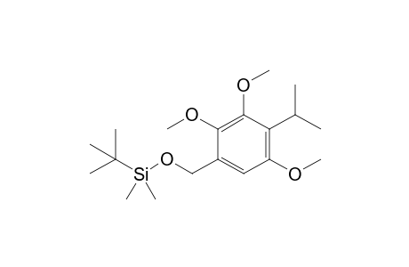 1-([[TERT.-BUTYL-(DIMETHYL)-SILYL]-OXY]-METHYL]-4-ISOPROPYL-2,3,5-TRIMETHOXYBENZENE