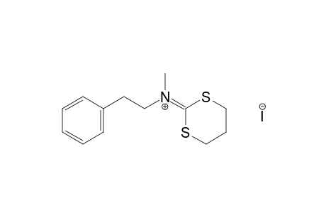 (m-dithian-2-ylidene)methylphenethylammonium iodide